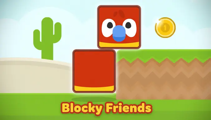 Blocky Friends Oyun Görseli