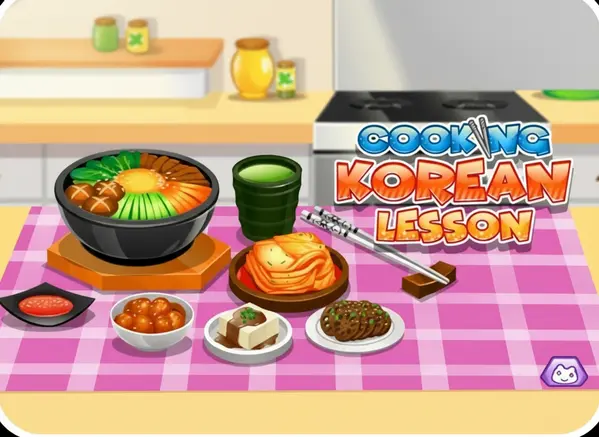Cooking Korean Lesson Game