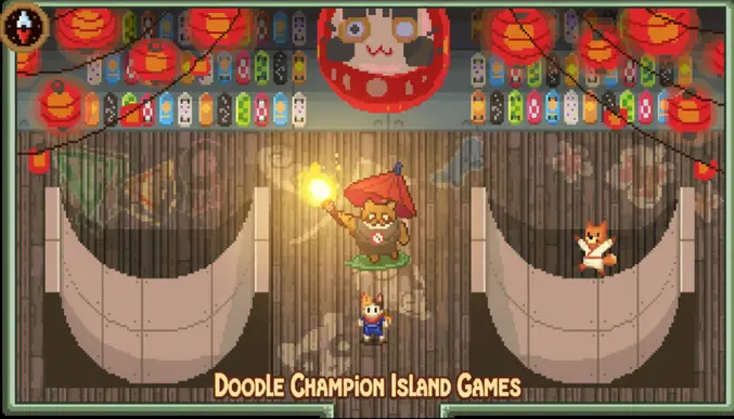 Doodle Champion Island Games Oynanış Görüntüsü