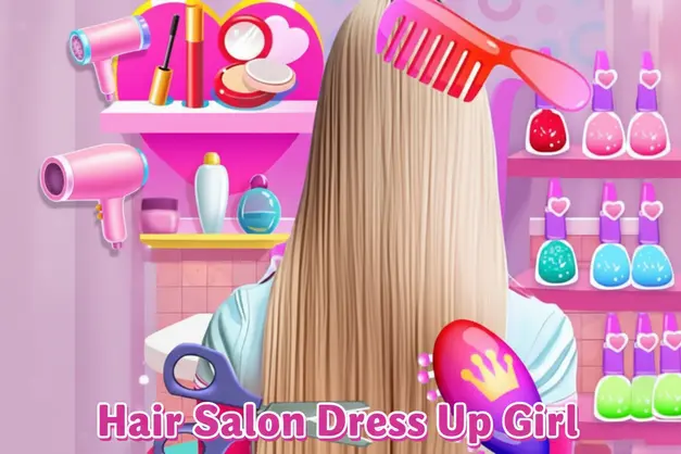 Hair Salon Dress Up Girl Oyunu