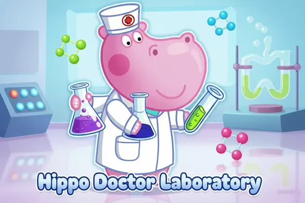 Hippo Doctor Laboratory Oyun Görseli