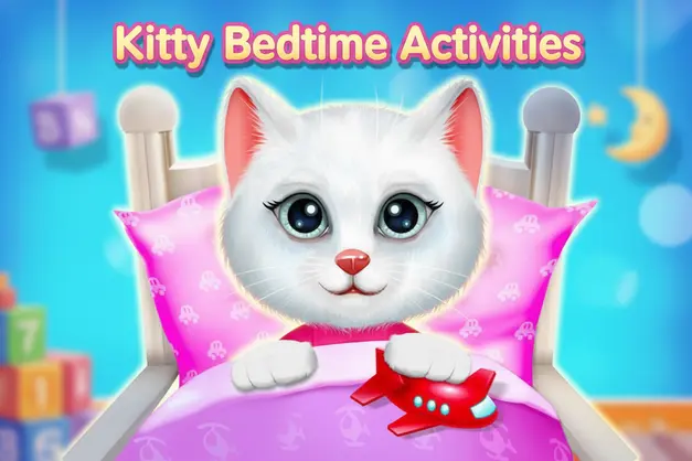 Kitty Bedtime Activities Gameplay