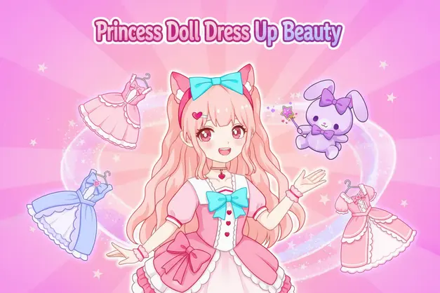 Princess Doll Dress Up Beauty Oyunu