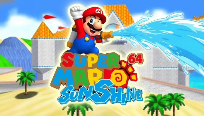 Super Mario Sunshine 64 Oynanış