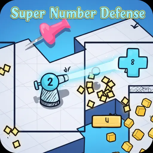 Super Number Defense Gameplay